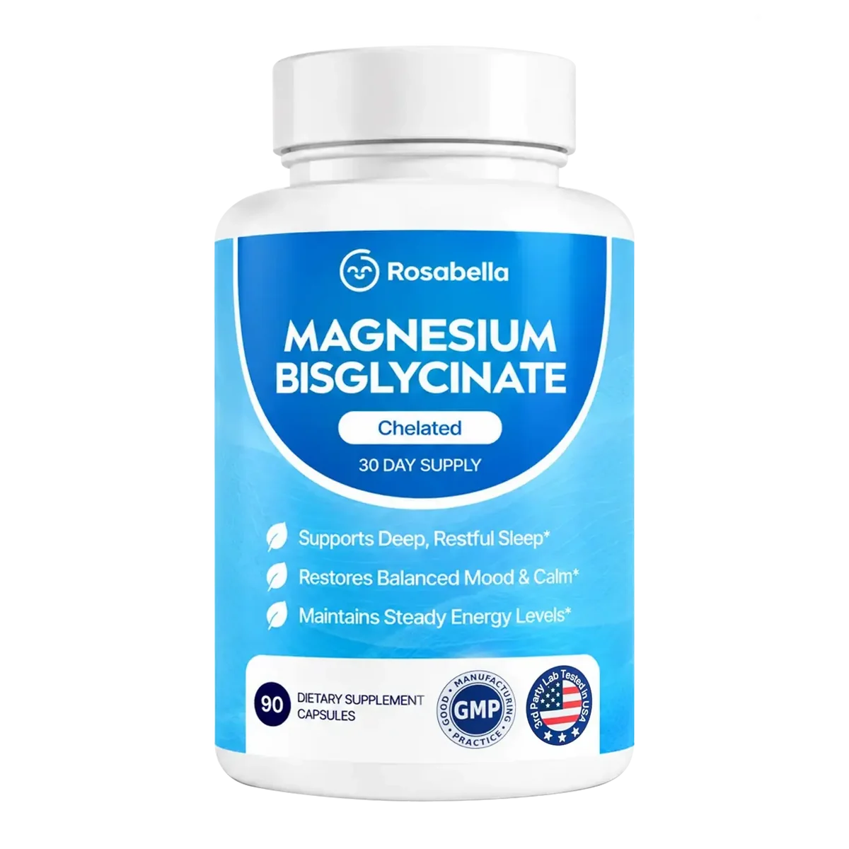 Rosabella Magnesium Bisglycinate Capsules