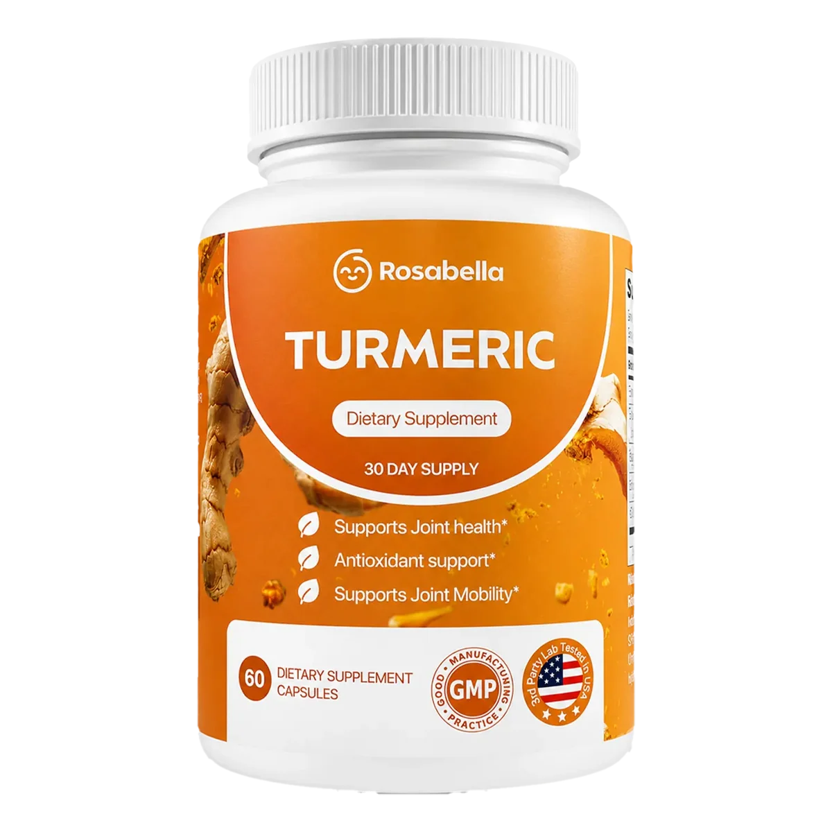 Rosabella Turmeric Curcumin Capsules